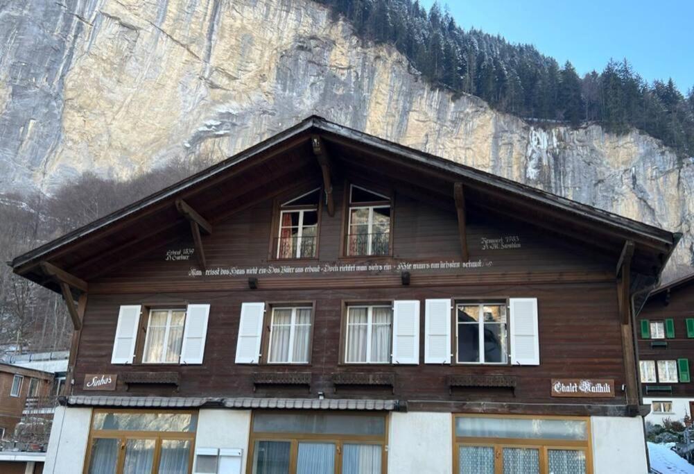 Chalet Maithili Lauterbrunnen -152-Year-Old Majestic Chalet Zewnętrze zdjęcie