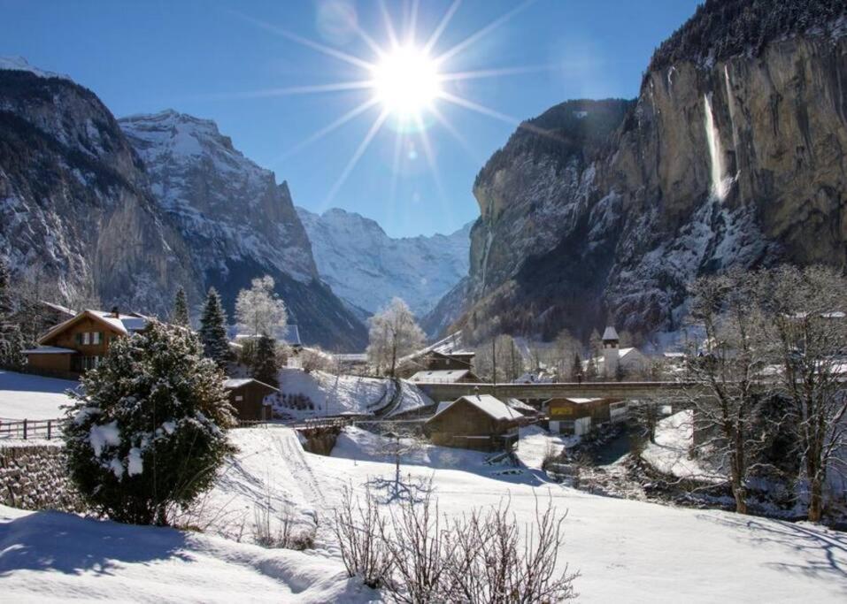 Chalet Maithili Lauterbrunnen -152-Year-Old Majestic Chalet Zewnętrze zdjęcie