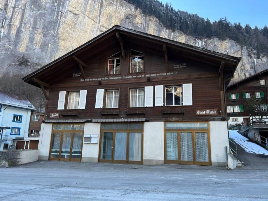 Chalet Maithili Lauterbrunnen -152-Year-Old Majestic Chalet Zewnętrze zdjęcie
